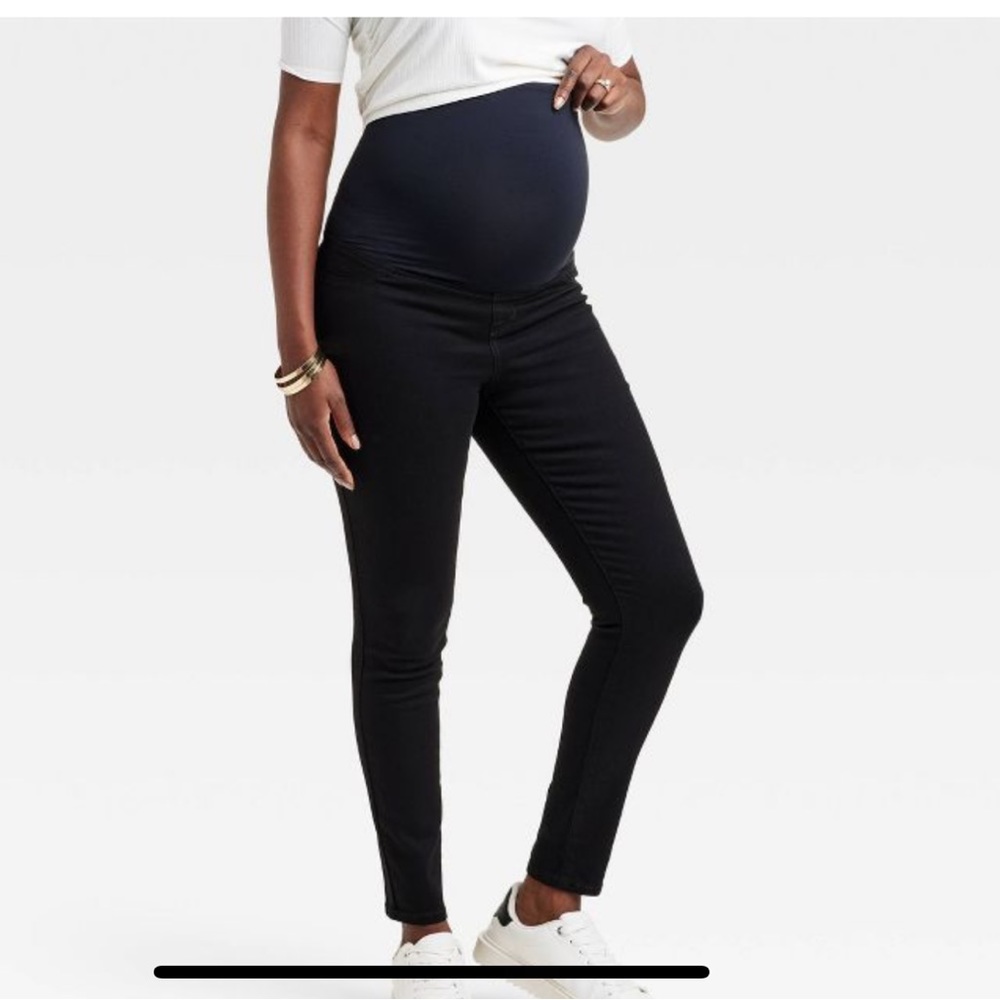 New! Isabel Maternity Over-Belly Skinny Pants